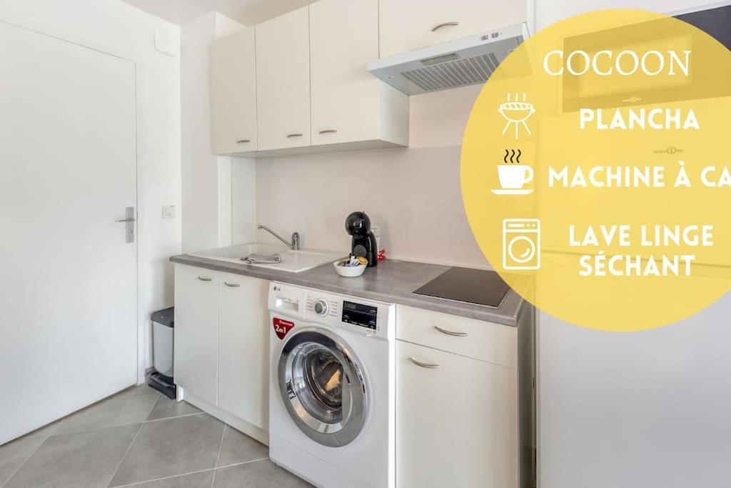 Cocoon - Jardin - Boite A Cle - Wi-Fi Apartman Baulne Kültér fotó