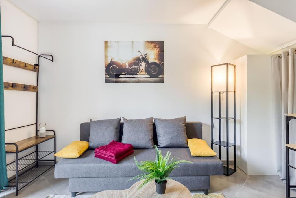 Cocoon - Jardin - Boite A Cle - Wi-Fi Apartman Baulne Kültér fotó
